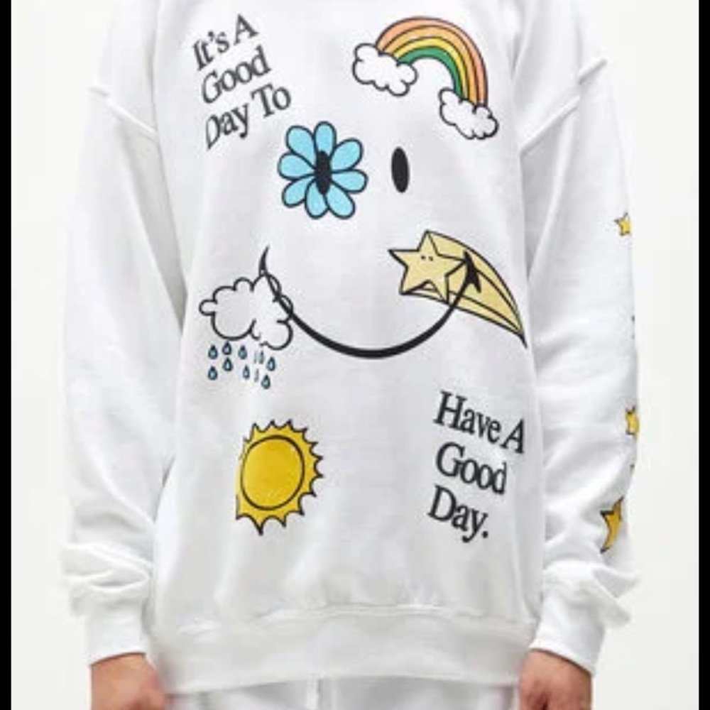 Nwt pacsun crewneck hoodie unisex